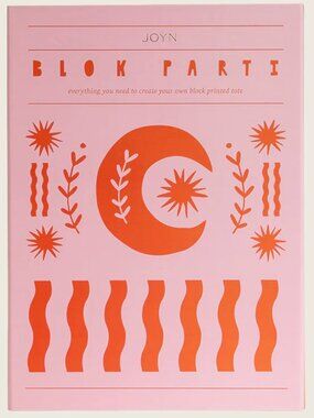 Block Printing Kit - Cosmic Print Tote Bag